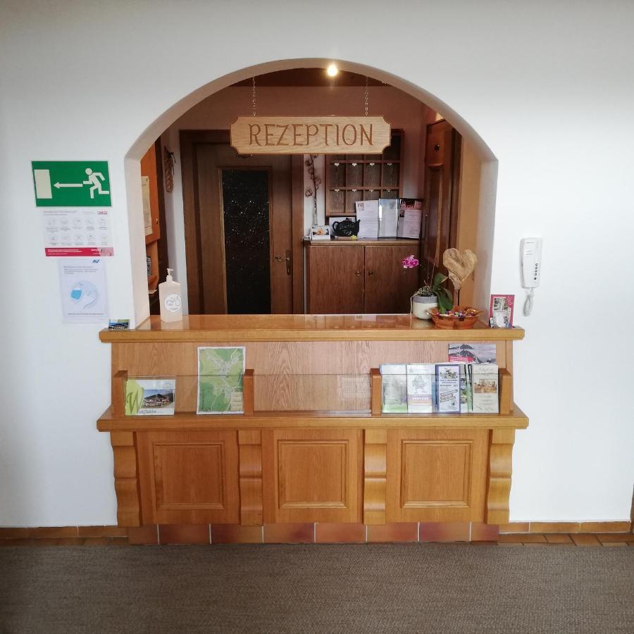 Gaestehaus Wilhelmshof 埃尔瓦尔德 外观 照片